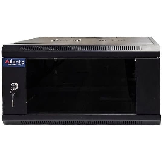 كيس كمبيوتر Atlantic Wall Mount Cabinet – 60cm Extra Wide – 45cm Deep Enclosure – Glass/ Vented Door — 4U