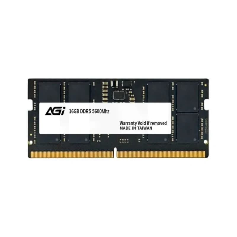 ذاكرة RAM AGI 16GB DDR5 5600MHz لابتوب Memory – أسود