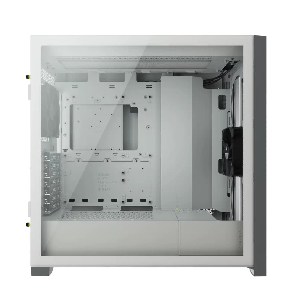 كيس كمبيوتر CORSAIR 5000D AIRFLOW MT TEMP GLASS CASE أبيض
