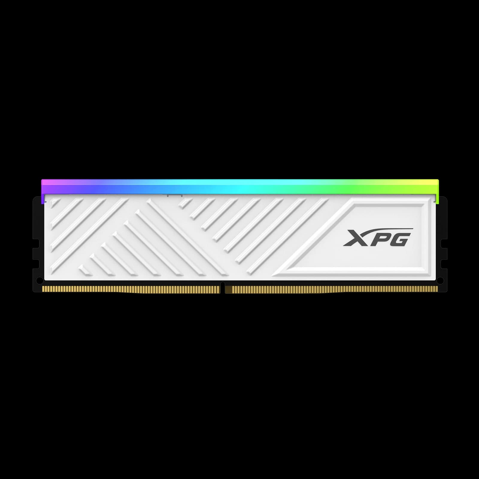 ذاكرة RAM XPG SPECTRIX D35G RGB DDR4 3600MHz 16GB CL18 UDIMM 288-Pins مكتبي SDRAM DDR4 أحادي القناة RAM — أبيض