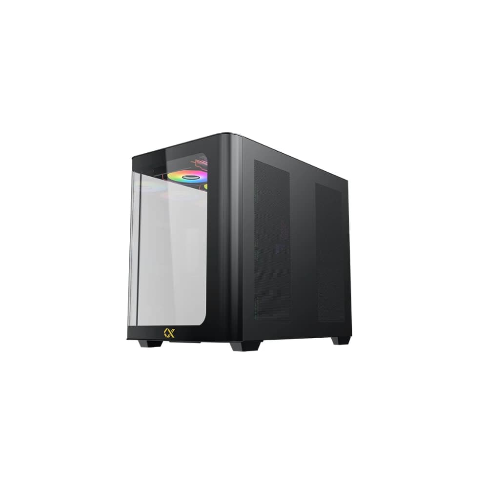 كيس كمبيوتر XIGMATEK PANO – E-ATX متوسط الحجم PC Case – أسود