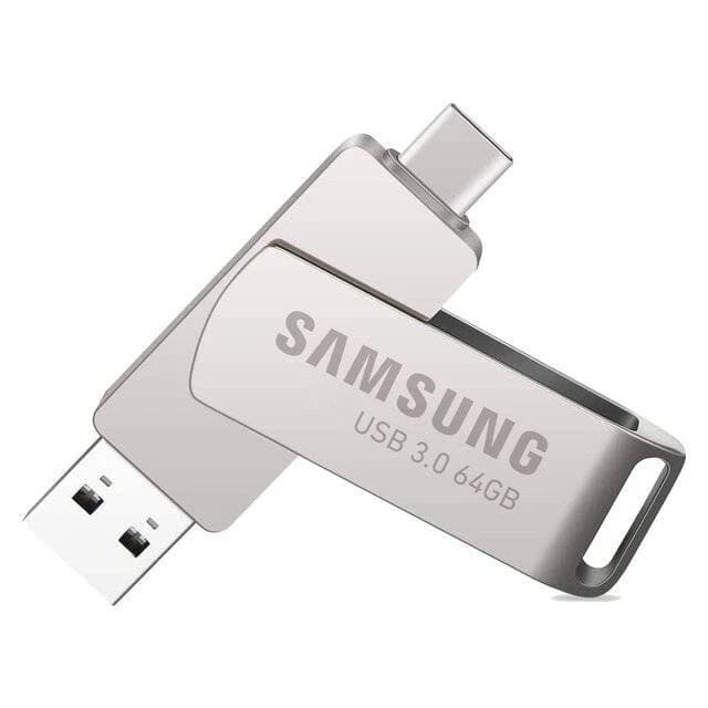 وحدة تخزين Samsung 64GB OTG Type-C & USB 3.0 Flash Drive