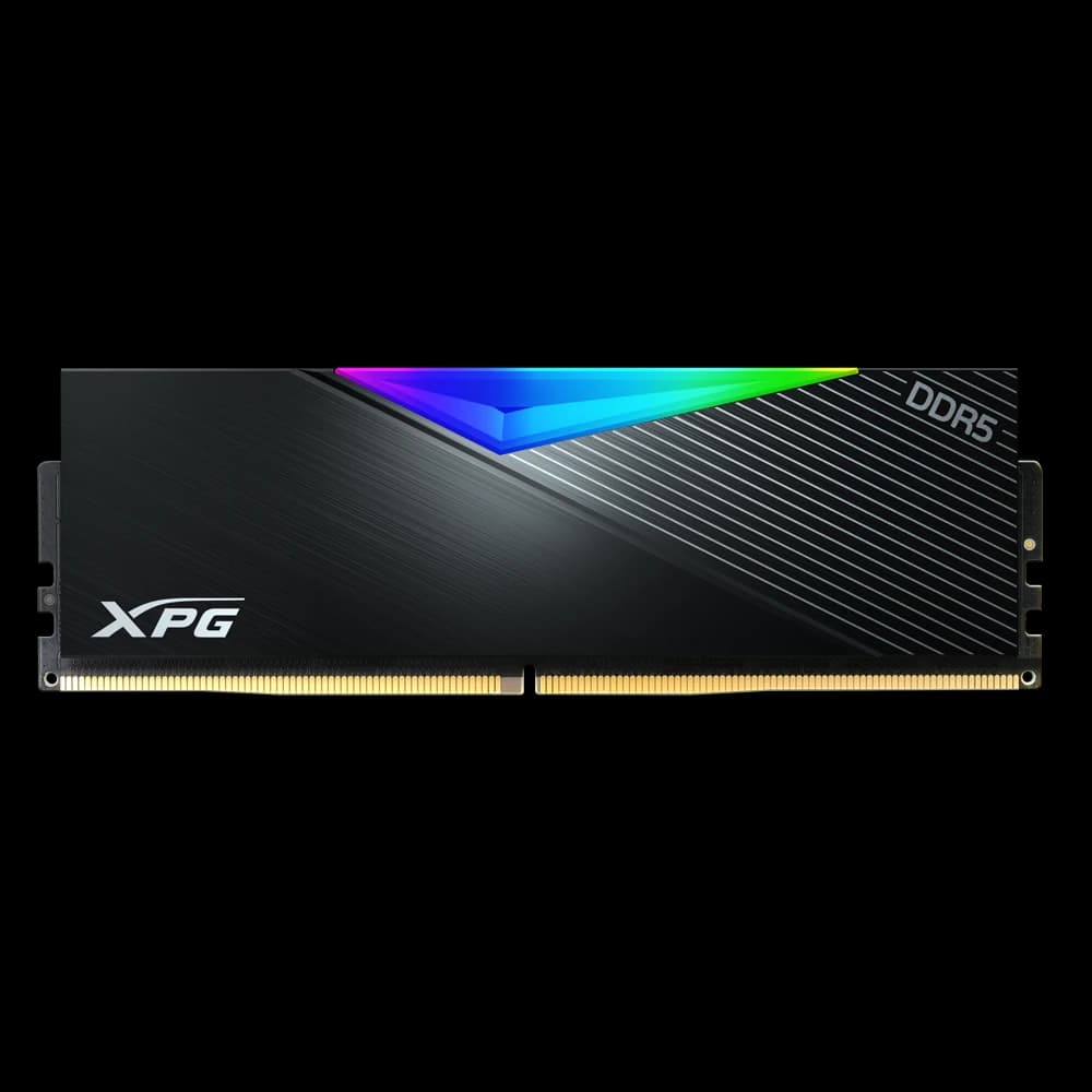 ذاكرة RAM XPG Lancer RGB DDR5 6400MHz 48GB (1 x 48GB) CL32 UDIMM 288-Pins مكتبي SDRAM DDR5 أحادي القناة RAM — أسود