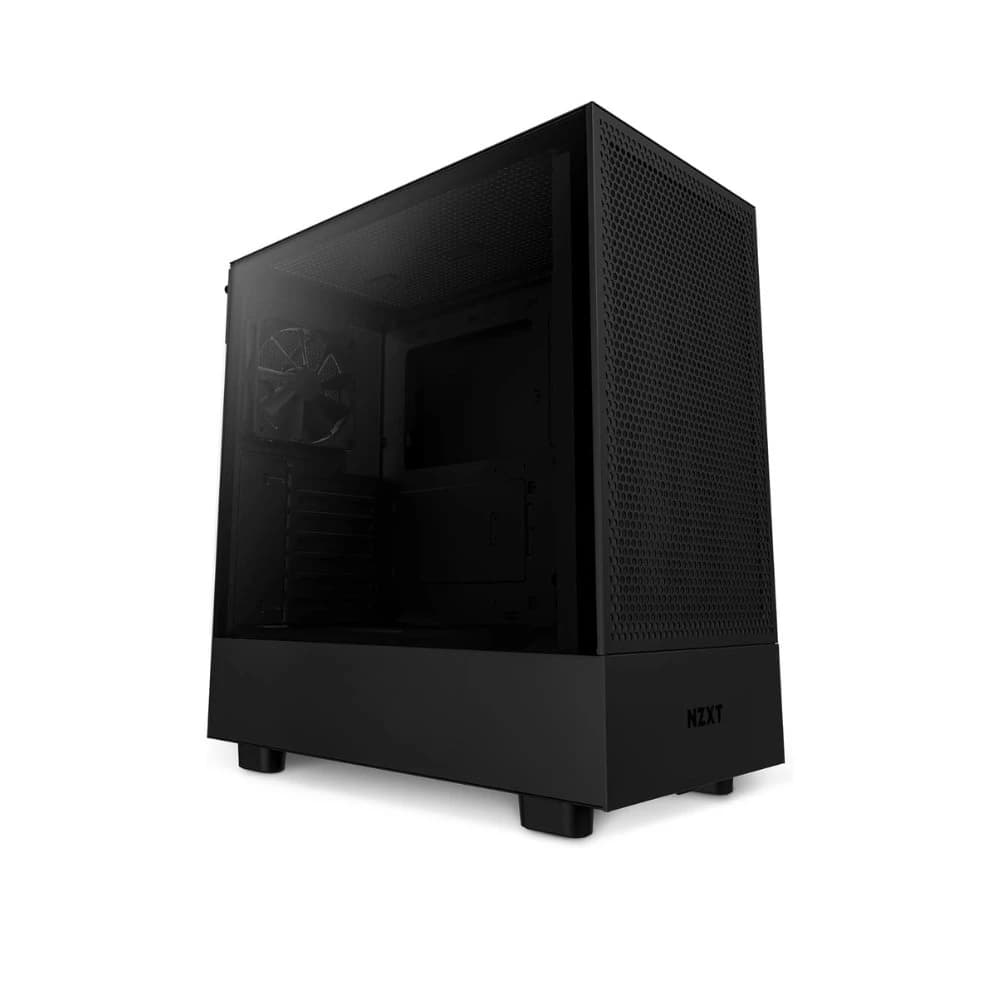 كيس كمبيوتر NZXT H5 FLOW ATX متوسط الحجم Case – أسود