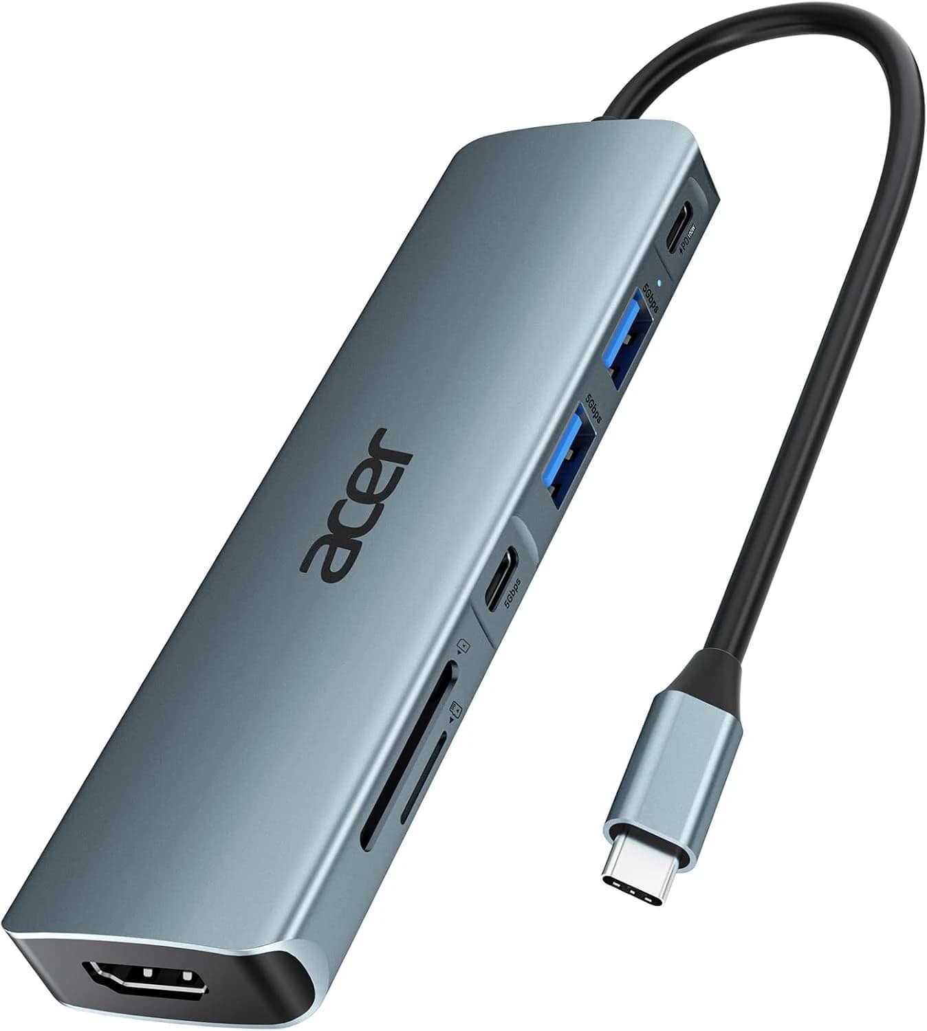 USB 3.0 3.1 Hub with Card Reader