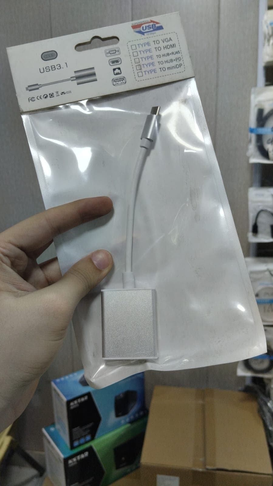 محول USB-C إلى HDMI للشاشات والتلفزيون
