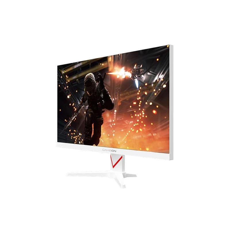شاشة ألعاب GameOn GOAM24FHD200IPS مقاس 24 بوصة 200Hz – أبيض