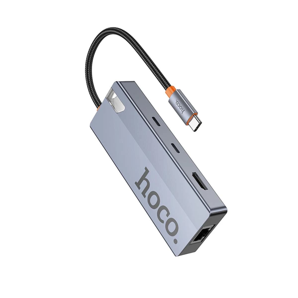 محول Hoco HB52 USB-C ثمانية في واحد