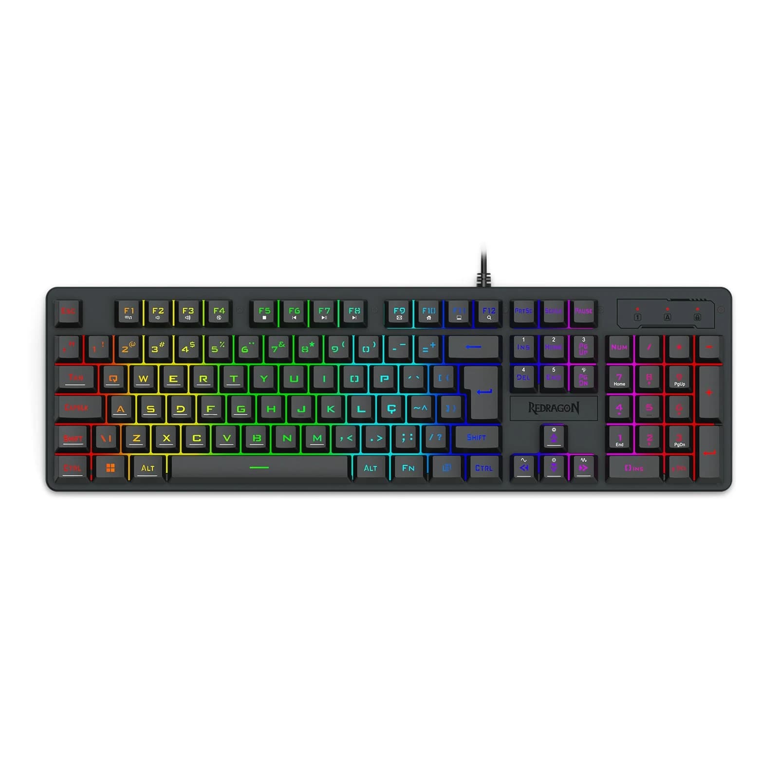 طقم Redragon Netherbane مع ماوس Decide M816 RGB وباد ماوس