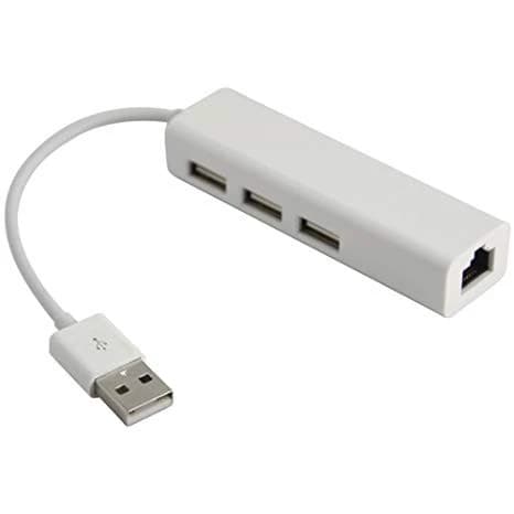 محول LAN متعدد الوظائف مع موزع USB 3 منافذ