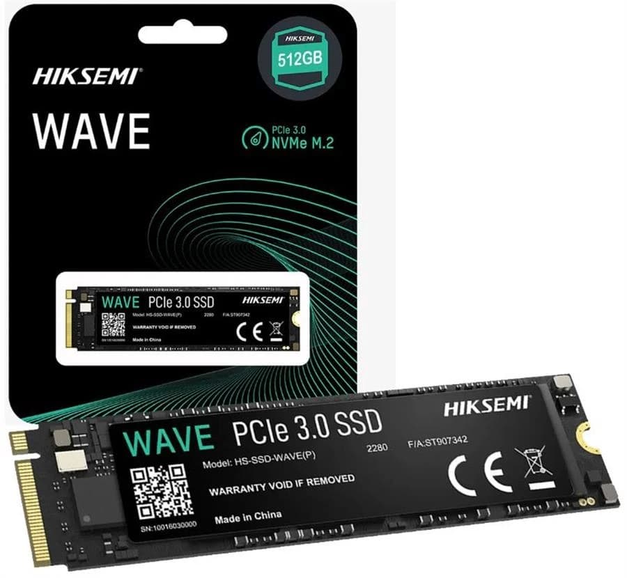 HIKVISION Hiksemi Wave 512GB Gen3x4 2300 MB/s