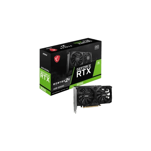 MSI GeForce RTX 3050 VENTUS 2X OC Black