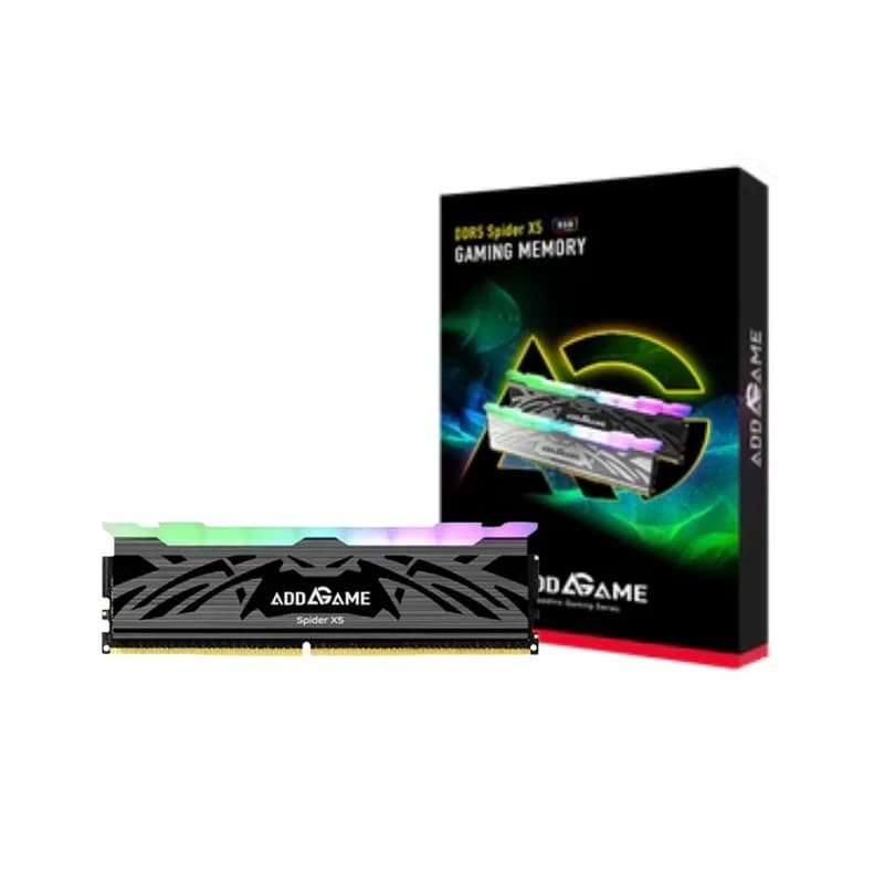 Addlink Spider X5 RGB 16GB (1x16GB) DDR5 CL38 6400MHz Silver