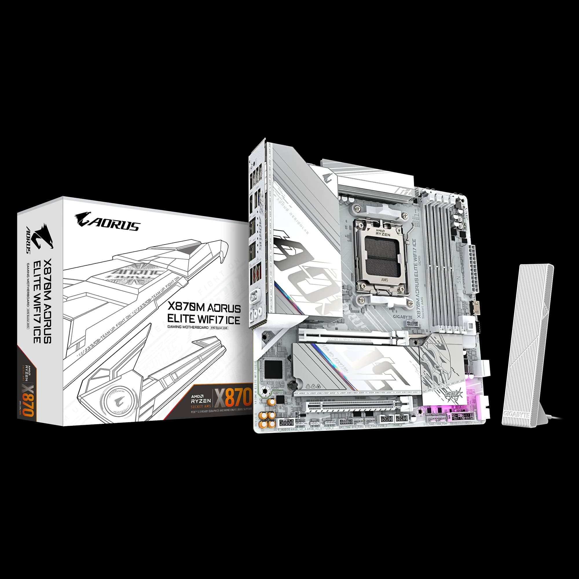 Gigabyte X870M AORUS ELITE WIFI7 ICE