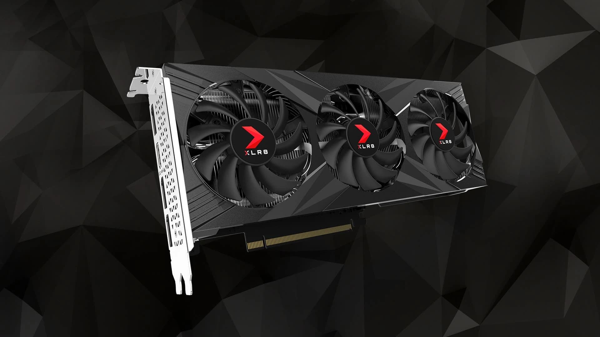PNY GeForce RTX 4070 SUPER VERTO TRIPLE FAN 12GB OC Edition Black