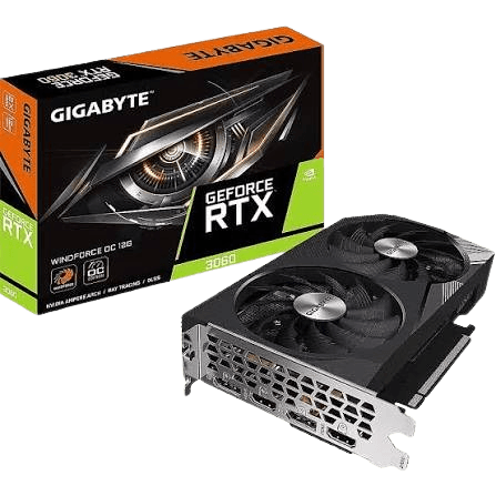 Gigabyte GeForce RTX 3060 WINDFORCE OC 12GB 2X Black