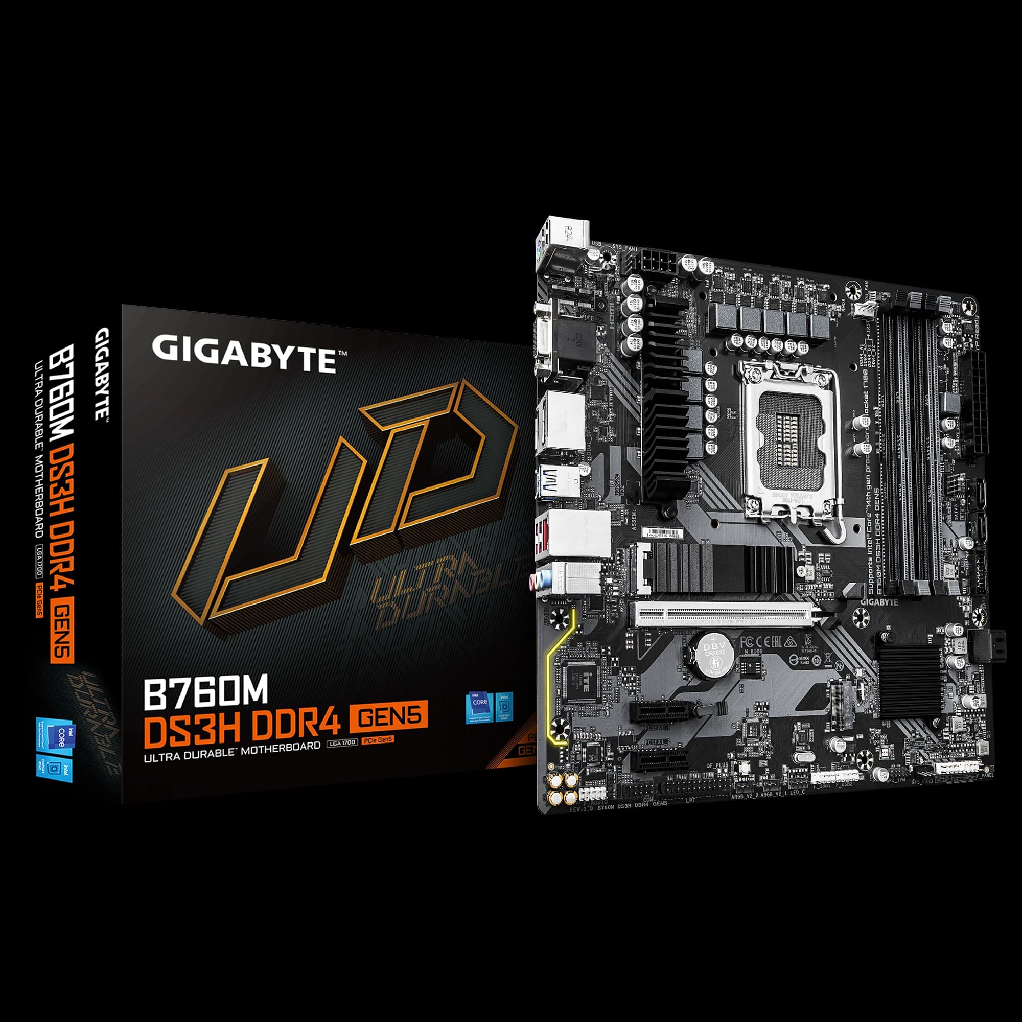 Gigabyte B760M DS3H DDR4