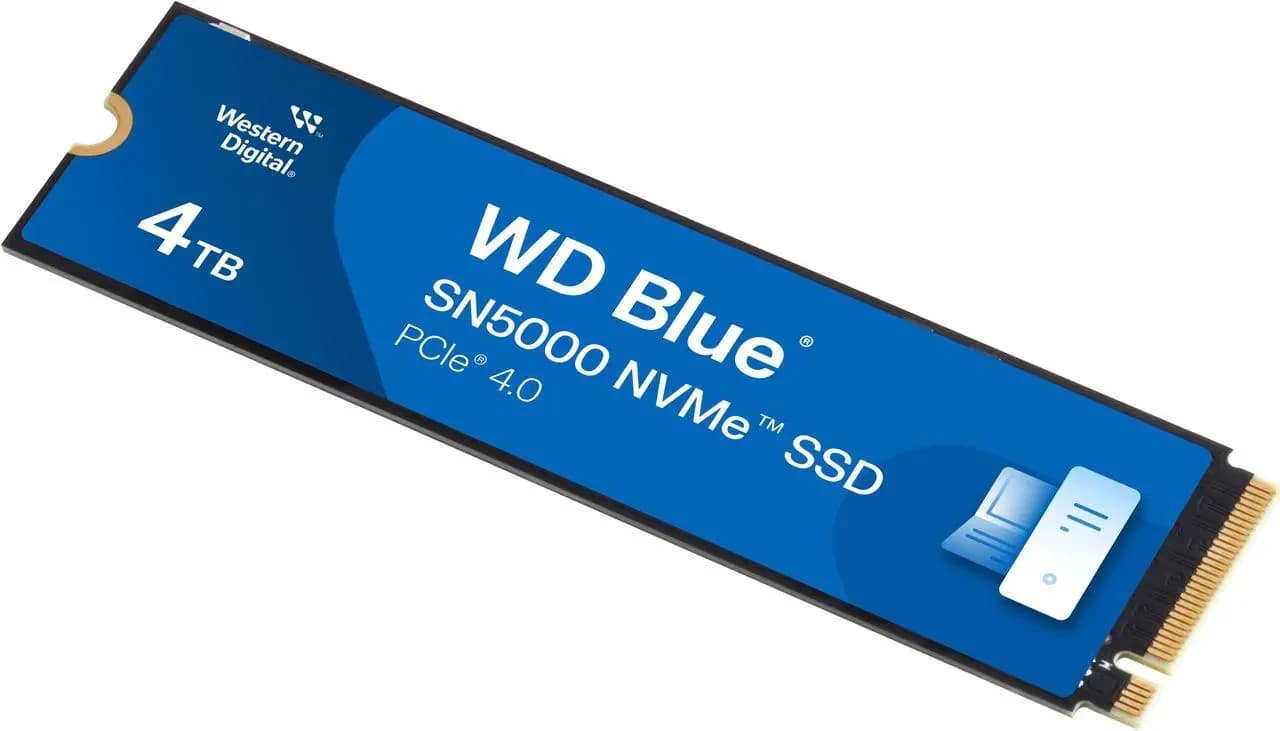 WD Blue SN5000 4TB Gen4x4 5500 MB/s