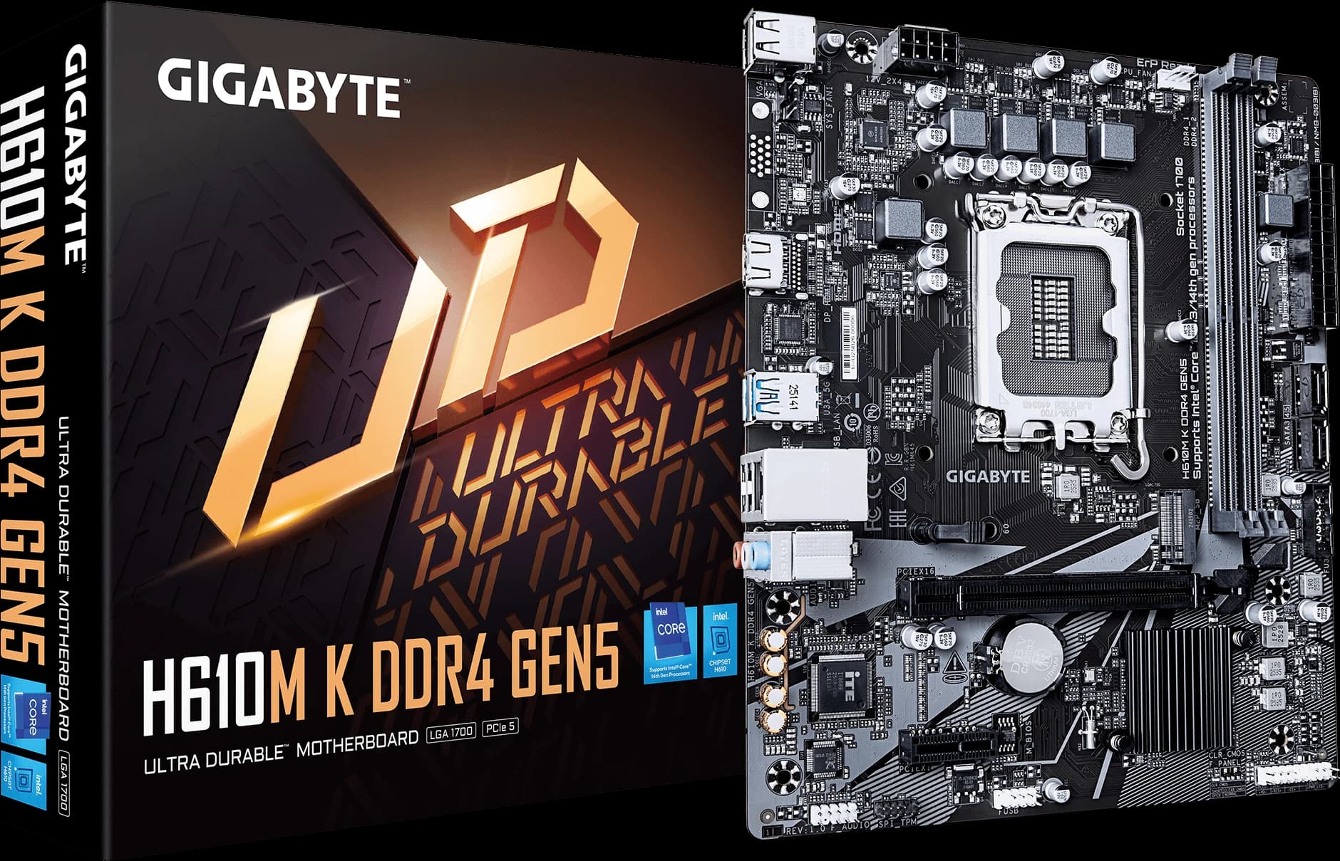 Gigabyte H610M K DDR4