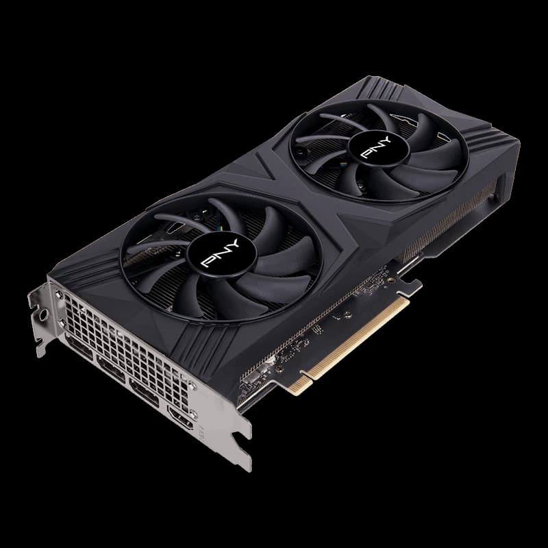 PNY GeForce RTX 4070 SUPER VERTO DUAL 12GB Black