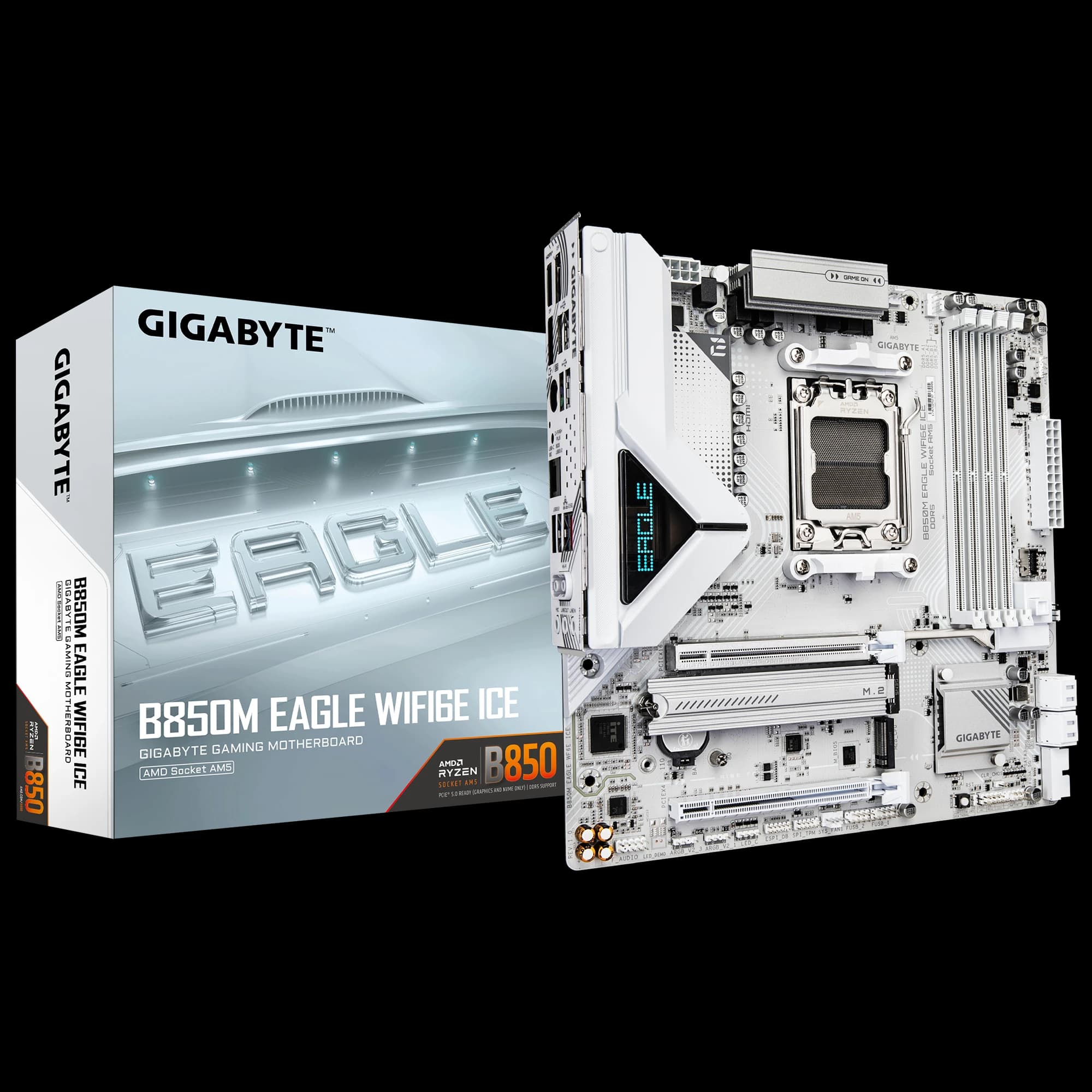 Gigabyte B850M EAGLE WIFI6E ICE