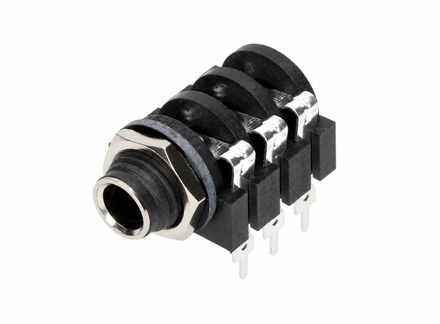 مقبس توصيل أنثى ستيريو 6.35 مم | 6.35mm Stereo Female Jack Socket