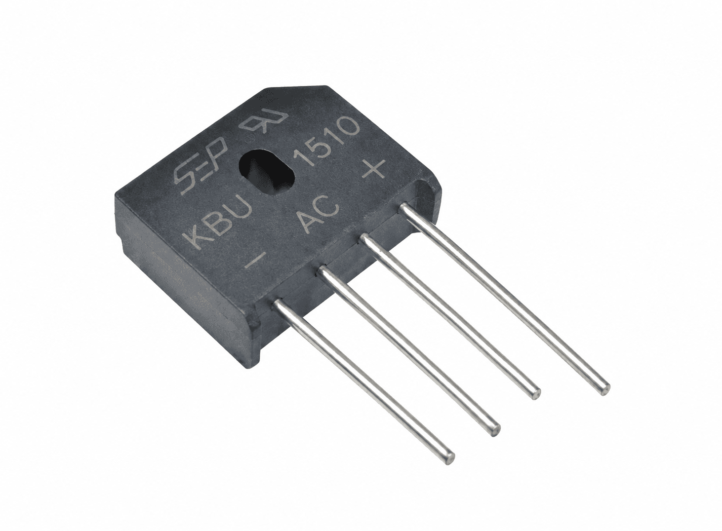 دايود قنطرة توحيد Diode Bridge Rectifier KBU1510 1000V 15A | Bridge Rectifier