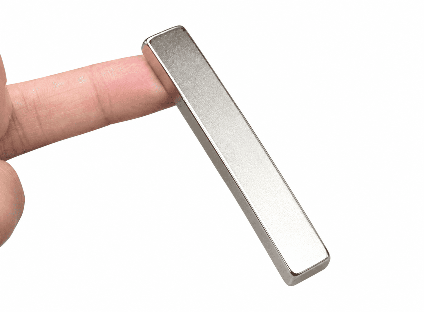 مغناطيس نيوديميوم قوي جدا 60mm x 10mm x 5 N35 NdFeB F8 011238 | Neodymium Magnet Block