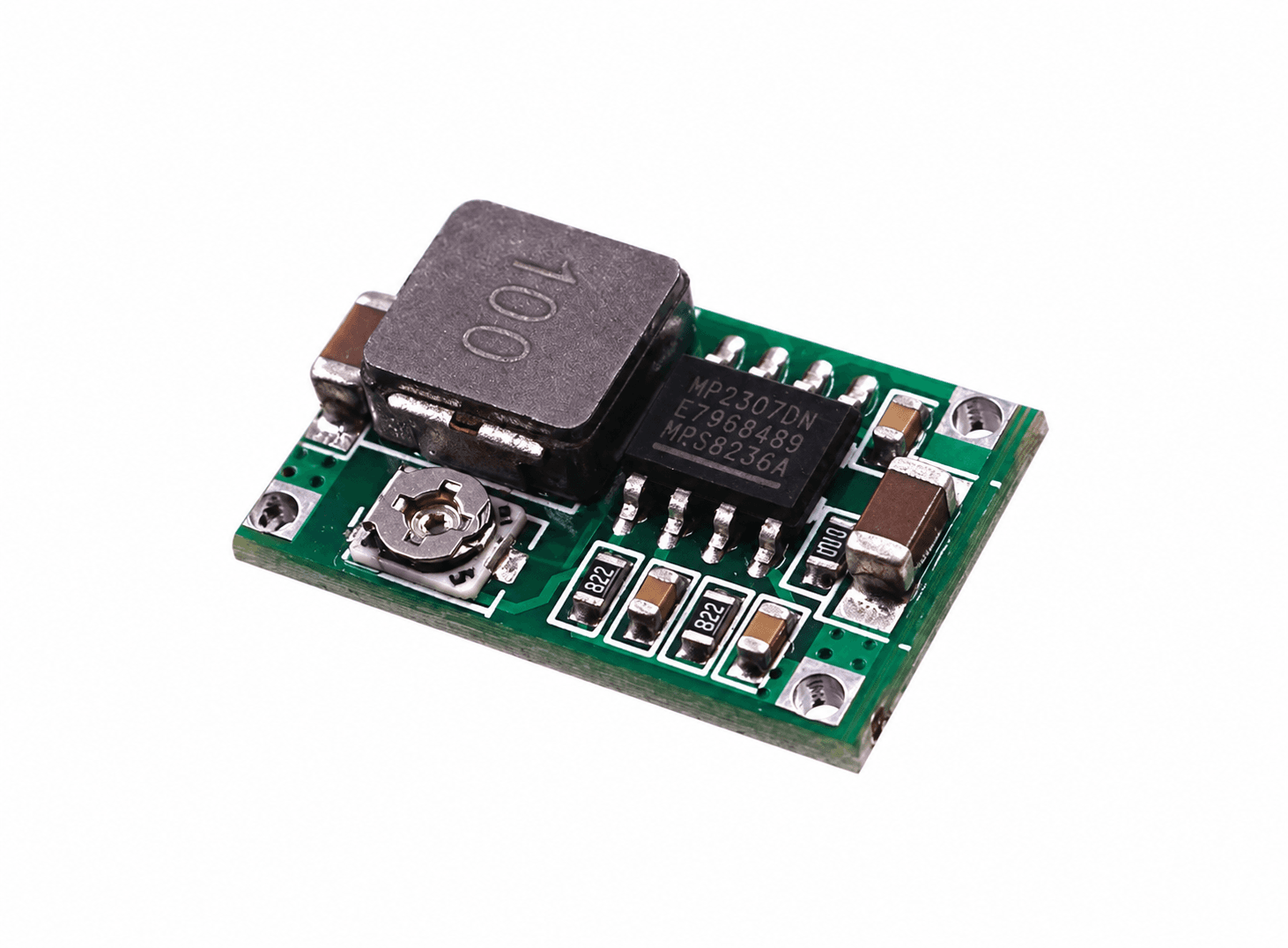 محوّل خافض DC-DC من 4.75-23V إلى 1-17V قابل للضبط | DC-DC Buck Converter Step-Down Module 4.75V-23V to 1V-17V