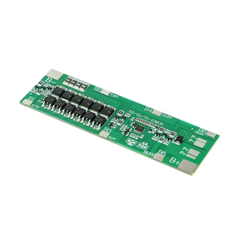 لوحة حماية DALY لسبع خلايا ليثيوم أيون 24V بتيار 30A بمنفذ مشترك | DALY Li-ion 7S 24V 30A Common Port Battery Protection Module