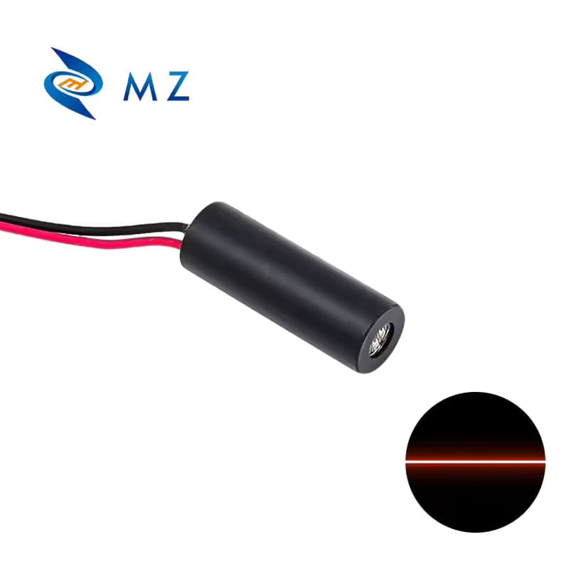 وحدة ليزر أحمر بقدرة 5mW تسقط خطاً مستقيماً | 5mW Red Line Laser Module
