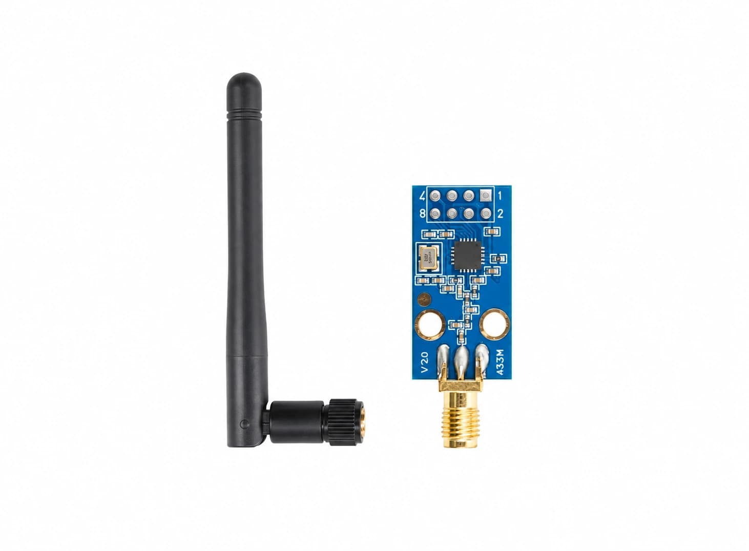 وحدة إرسال واستقبال لاسلكي CC1101 433Mhz | CC1101 433Mhz Wireless Transceiver RF Module