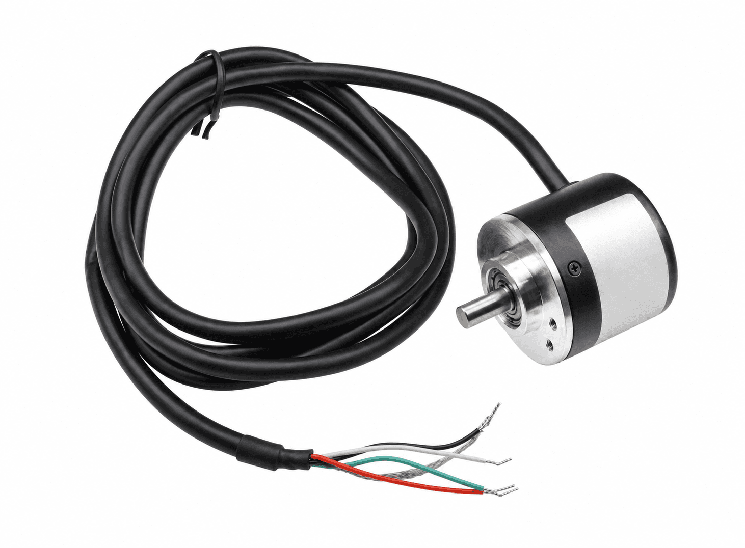 إنكودر دواري 600 نبضة 5-24V نظام AB ثنائي الطور | Incremental Optical Rotary Encoder
