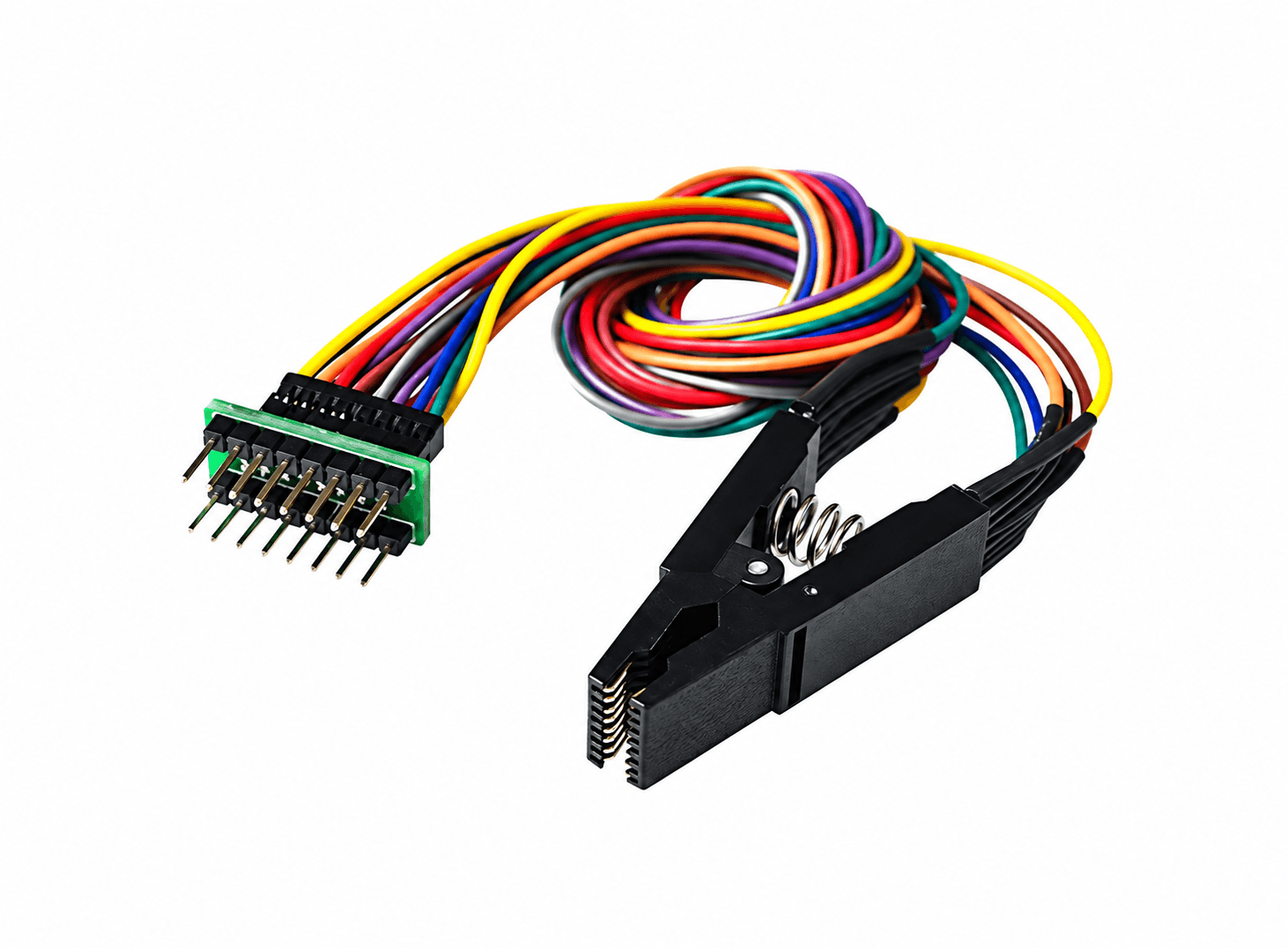 قارصة اختبار SOP16 إلى DIP16 لرقائق سلسلة 25 للبرمجة المباشرة | SOP16 to DIP16 IC Test Clip for 25 Series Chips