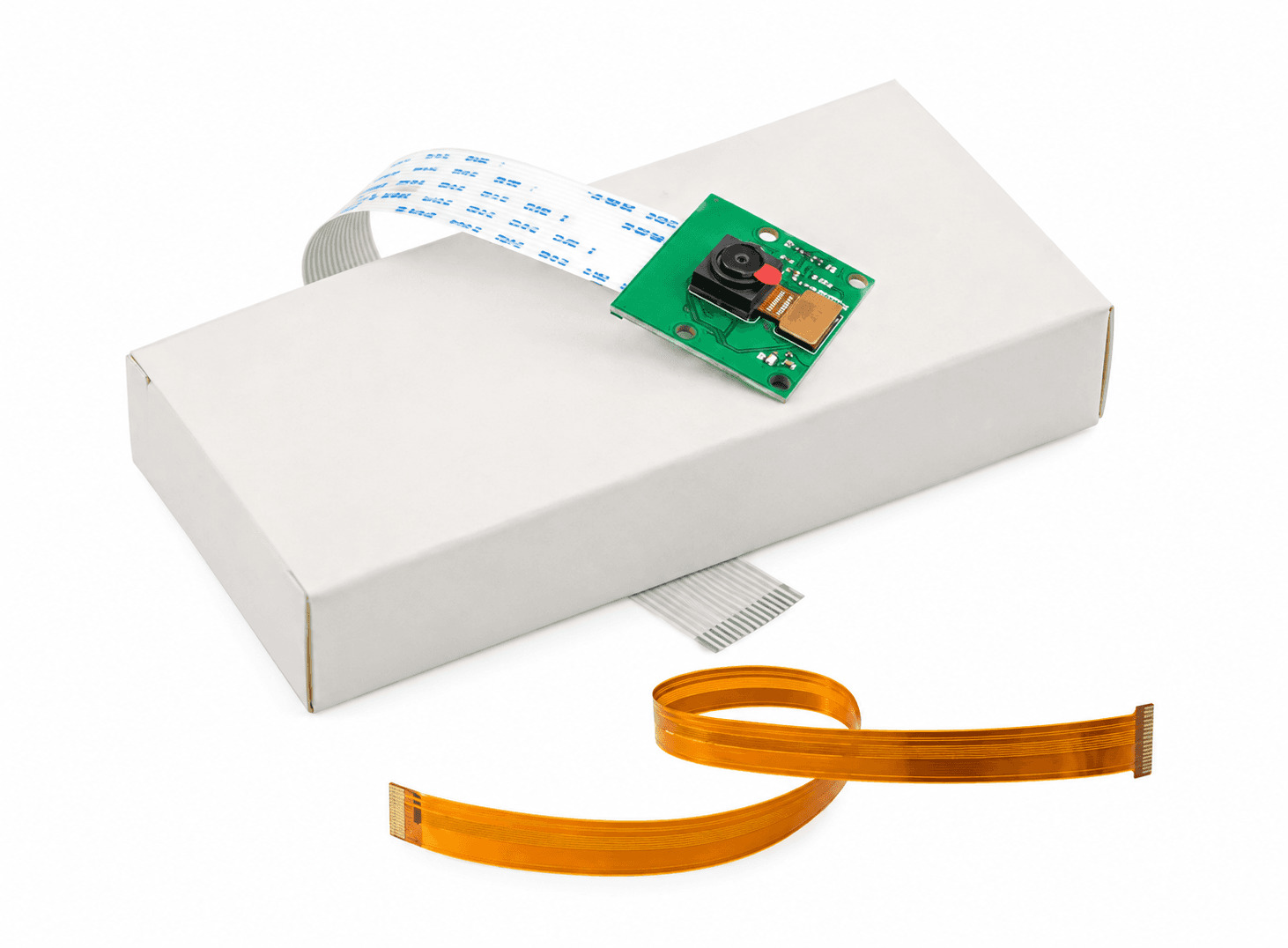 وحدة كاميرا Raspberry Pi بدقة 5 ميجابكسل و1080p مع كيبل لوحة Zero | Raspberry Pi Camera Module 5MP 1080p Mini Camera with Zero Board Cable