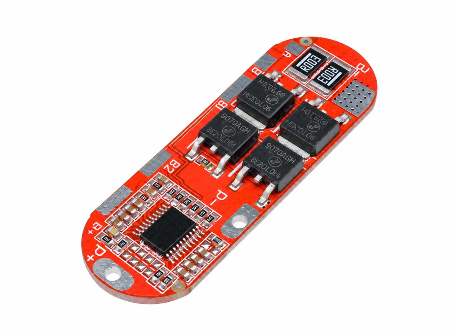 لوحة حماية BMS لبطاريات ليثيوم أيون 18650 ثلاثية 3S 12.6V تيار 25A | 25A 3S 12.6V 18650 Li-ion BMS