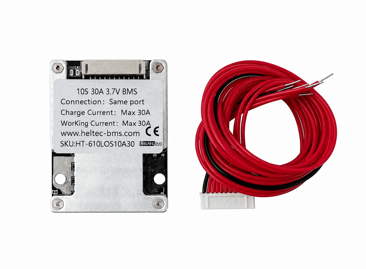 دائرة حماية بطارية BMS 10S 30A 3.7V | Battery Management System
