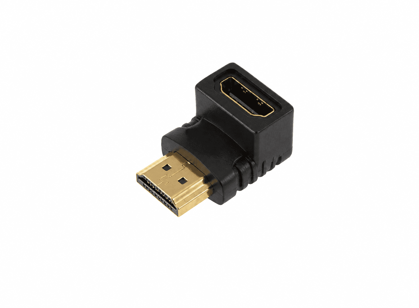 محول كابل اتش دي ام اي ذكر إلى اتش دي ام اي انثى بزاوية #3 | HDMI Cable Adapter