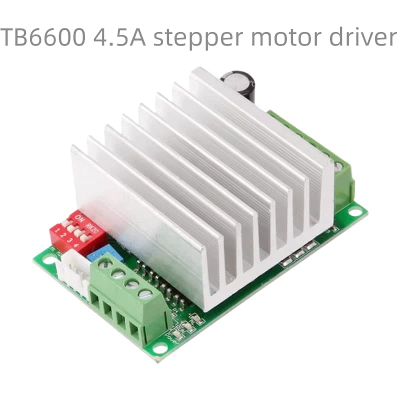 متحكم محرك خطوي TB6600 بتيار حتى 4.5A وتقسيم خطوة قابل للضبط | TB6600 Stepper Motor Driver Controller 4.5A Adjustable Microstepping