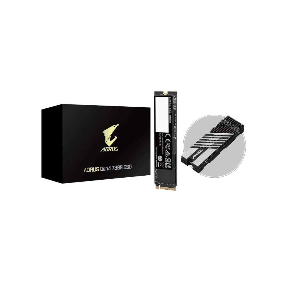 قرص تخزين GIGABYTE AORUS Gen4 7300 SSD 2TB M.2 | SSD
