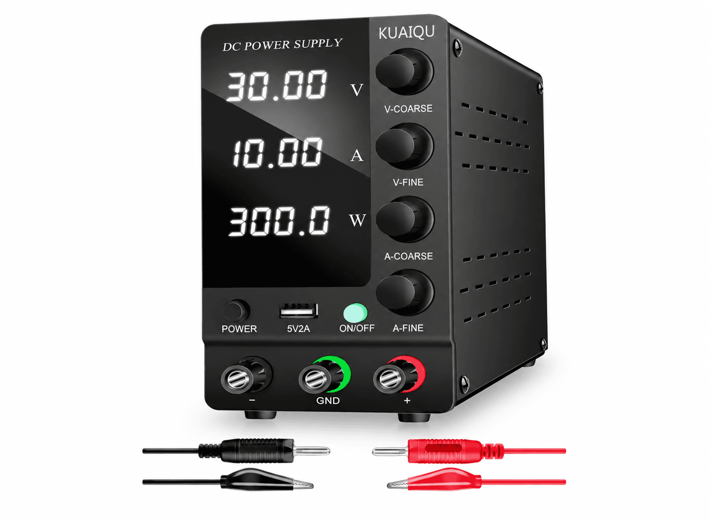 مزود طاقة دي سي منظم للجهد 30V 10A مع منفذ USB موديل SPS-C3010 | DC Power Supply Unit
