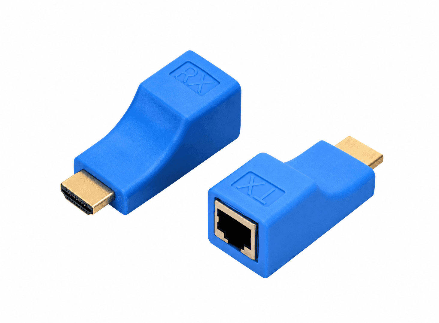 مُمدد 4K HDMI لمسافة تصل إلى 30 متر عبر كابل شبكة Cat6 Ethernet LAN | HDMI Extender