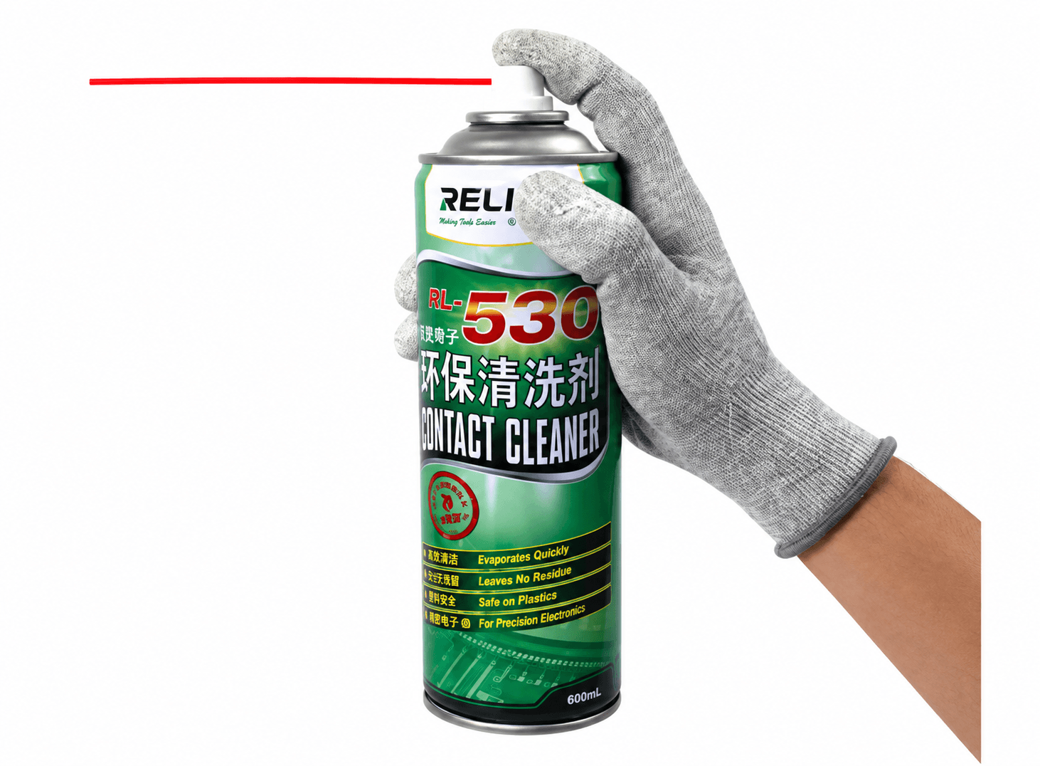 منظّف إلكترونيات RELIFE RL-530 غير موصل وسريع الجفاف لصيانة الموبايلات | RELIFE RL-530 Environmental Cleaner for Mobile Phone Repair and Electronics