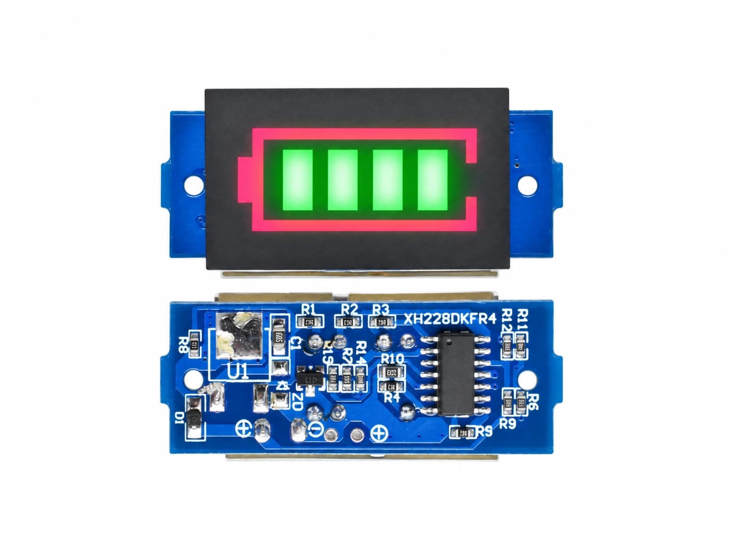 وحدة مؤشر سعة بطارية ليثيوم 1S 4.2V | 1S 4.2V Lithium Battery Capacity Indicator Module