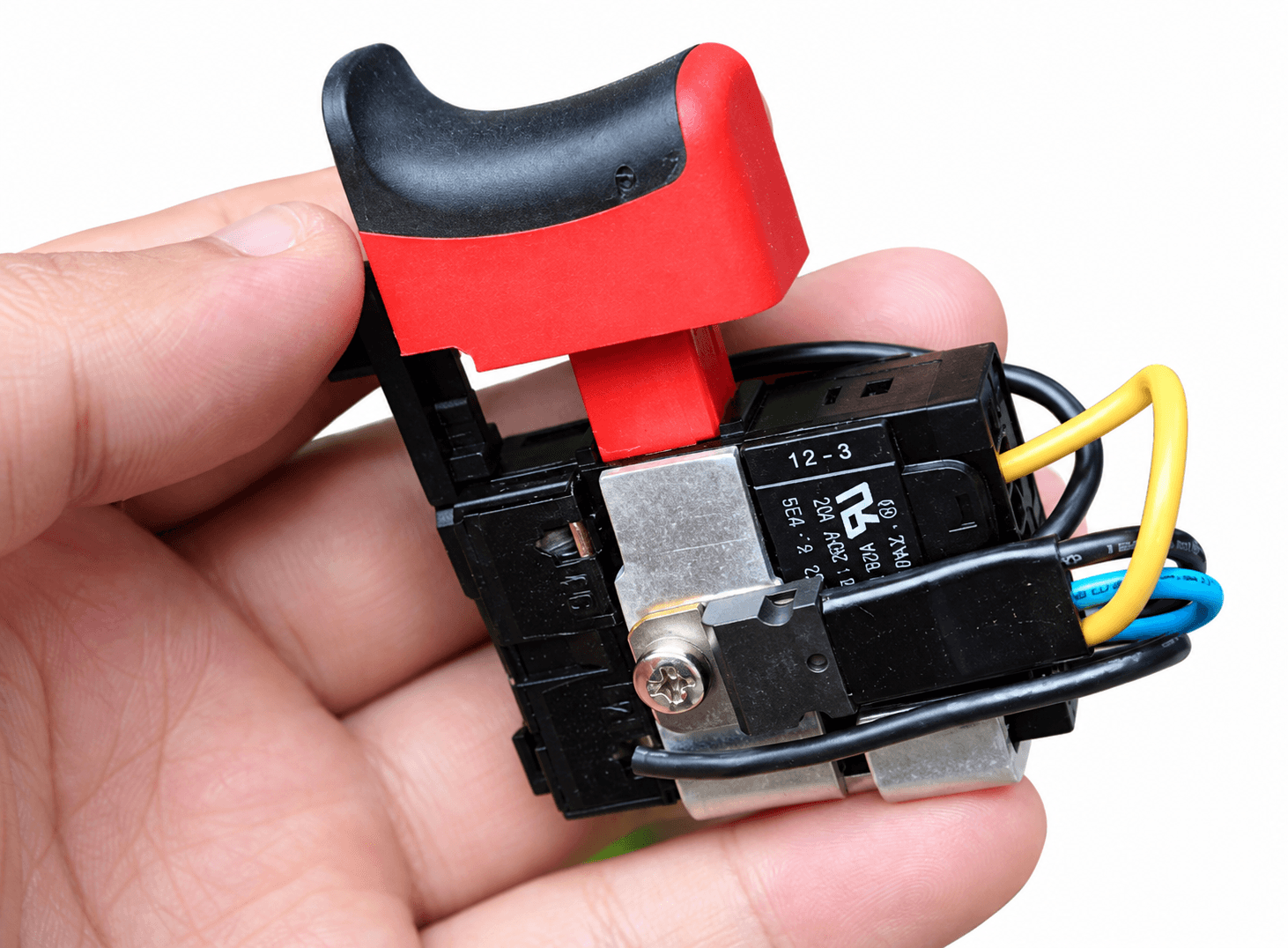 مفتاح تحكم بالسرعة DC5V-20V بقدرة 12A للدريل | Drill Speed Control Switch