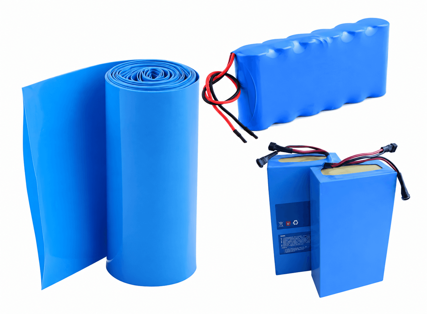 أنبوب انكماش حراري PVC قياس 500مم بطول 1 متر PVC Heat Shrink Tube 500mm 1Meter | Heat Shrink Tube