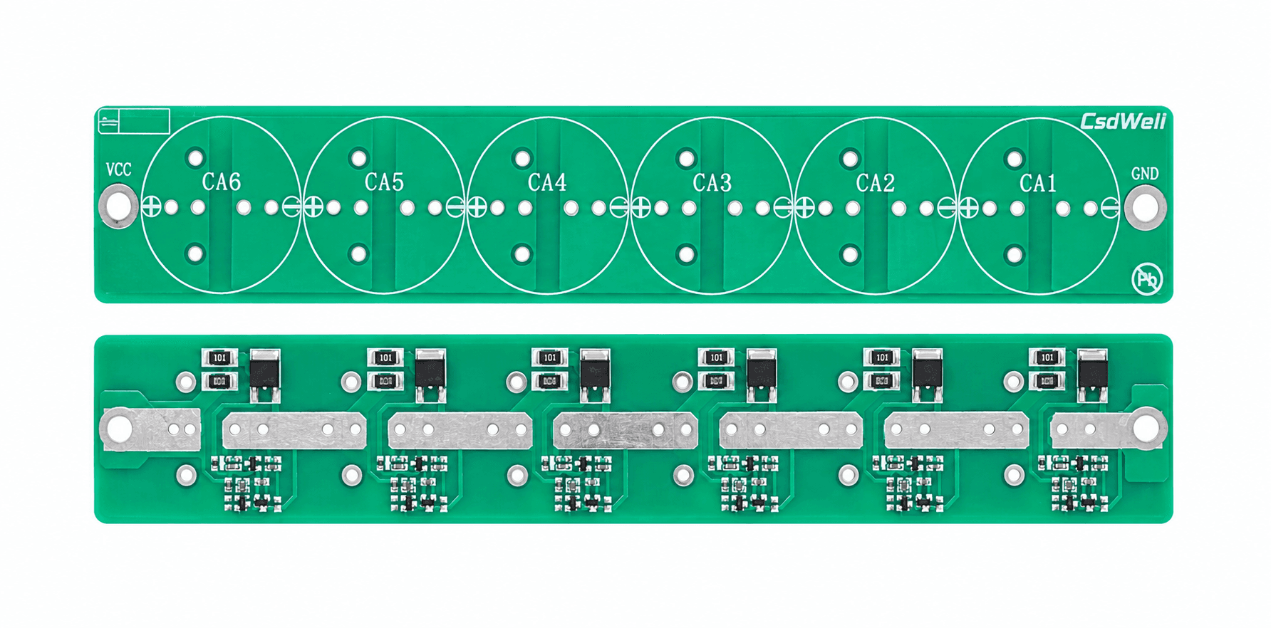 لوحة موازنة مكثف خارق ستة مسلسلات 220F 350F 360F 400F 500F 800F | Super Capacitor Balance Board
