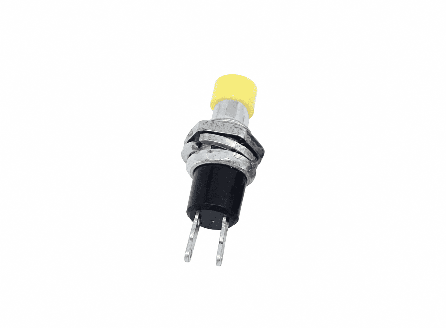 مفتاح ضغط أصفر مقاس 7mm #T10 X522155 | Push Button Switch