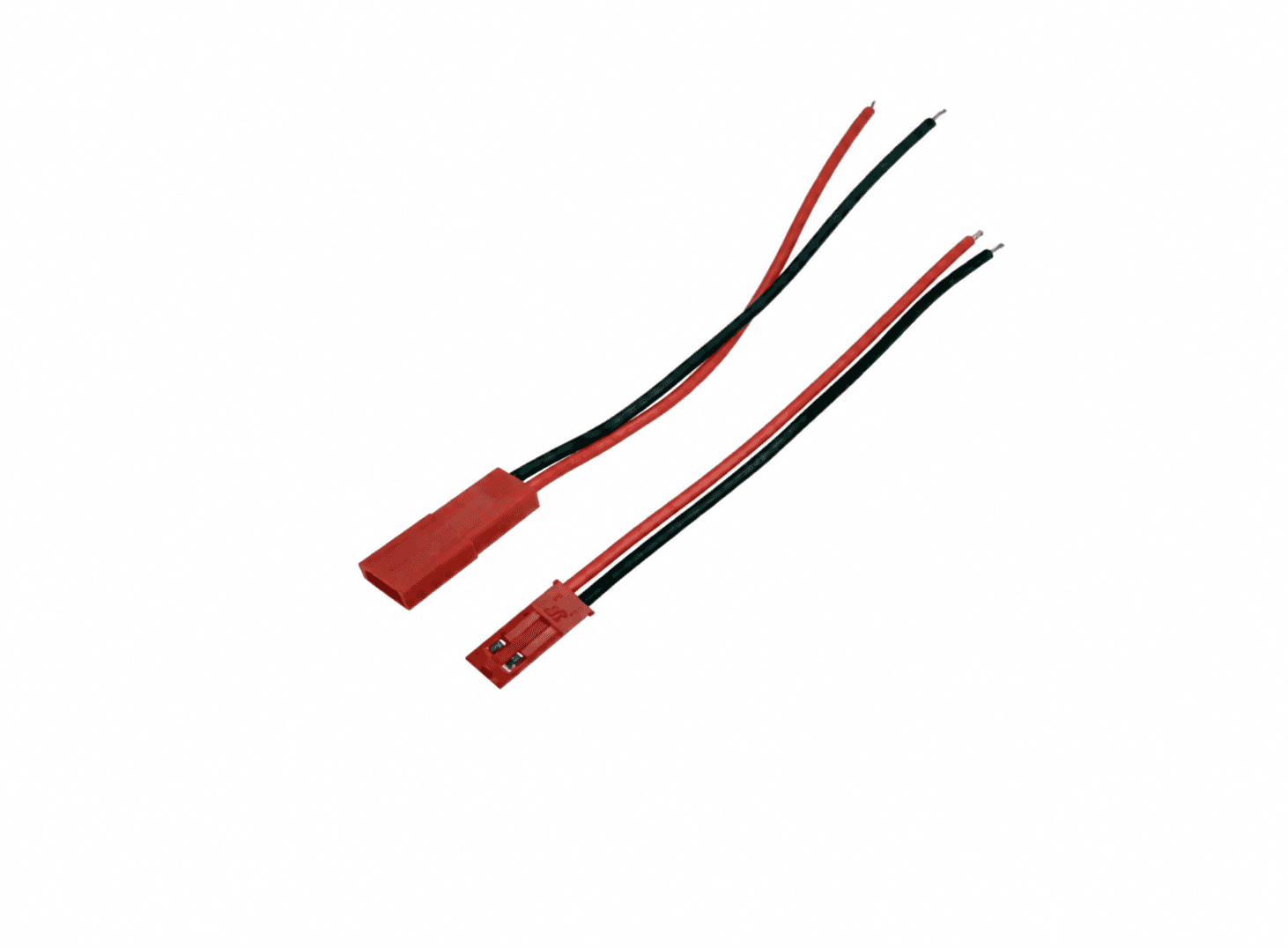 كيبل كونيكتور JST بطول 10cm ذكر وأنثى 2 Pin B10 05078510 | JST Cable Connector