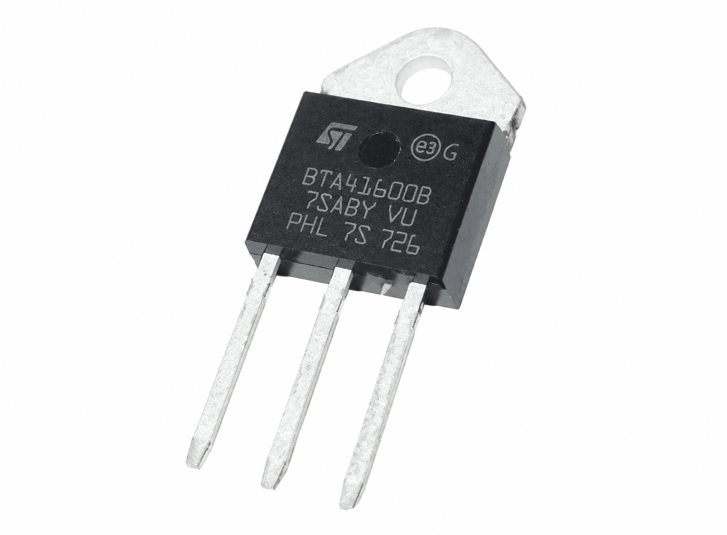 ترياك موديل BTA41-600B بتيار 41 أمبير وفولتية 600 فولت | BTA41-600B TRIAC, 41A 600V